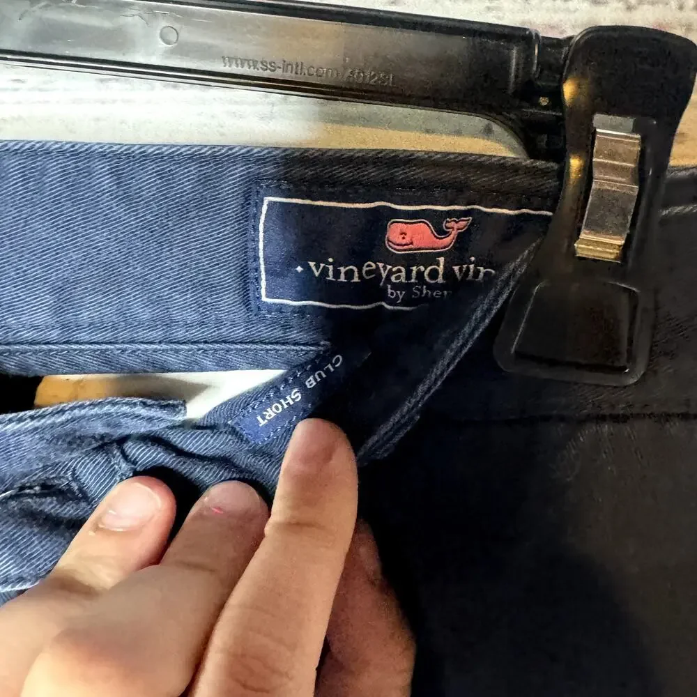 Vineyard Vines 9 Inch Club Shorts Navy Blue 30